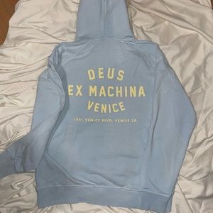 Blue Large sweatshirt from “Deux Ex Machina”